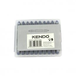 KENDO-23230532-ดอกไขควงลมแฉก-สีดำ-2-หัว-PH2-×-65mm-10-ชิ้น-แพ็ค